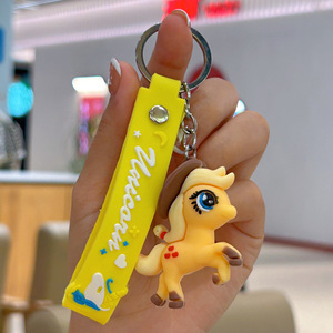 Porte-clés Licorne Mignon pour Femmes et Filles, Pendentif <span class=keywords><strong>de</strong></span> Sac Animal, Dessin Animé, Petit Pendentif <span class=keywords><strong>de</strong></span> Voiture pour Enfants, Petit Cadeau, Porte-clés Licorne pour Sac à Dos - Product Image 6
