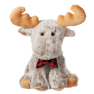 Peluche de Alce de 8 Pulgadas de Alta Calidad, Personalizable, Gris, Animal de Peluche Suave y Adorable, Regalo Perfecto para Niños y <span class=keywords><strong>Amigos</strong></span> - Product Image 1