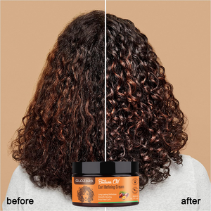 Marque privée coiffage OEM longue durée tenue extra organique batana huile hydratante bouclant définition cheveux crème de boucles - Product Image 4