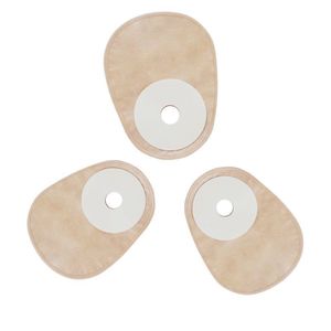 Sac d'ostomie Miaoqiling, sac à stomie monobloc fermé/ouvert, sac à selles médical jetable adhésif 19025 (10 sacs) - Product Image 2