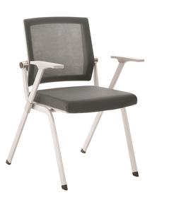 Silla de Oficina Moderna OEM, Silla de <span class=keywords><strong>Escritorio</strong></span> de Alta Calidad con Tela, Silla de Conferencia y Trabajo con Respaldo de Malla, Plegable, <span class=keywords><strong>sin</strong></span> <span class=keywords><strong>Ruedas</strong></span> - Product Image 1