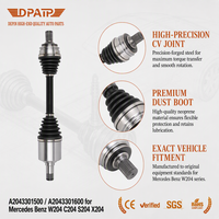 Pour Mercedes Benz W204 C204 S204 X204 C207 Classe C E GLK Arbre d'entraînement d'essieu pour A2043301500 A2043301600