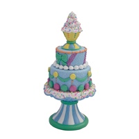 Résine Bonbons Ornements Gâteau figurine Festival Fête Fournitures Ornements Cadeaux De Noël