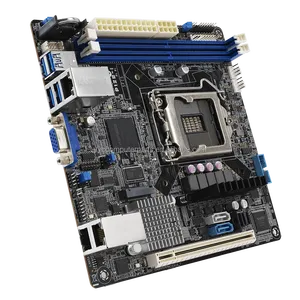 เวิร์กสเตชันเมนบอร์ดสำหรับ E-2300 LGA 1200 Mini ITX E-2300 P12R-I LGA 1200เมนบอร์ด P12R-I Mini ITX - Product Image 1
