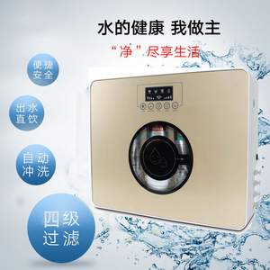เครื่องกรองน้ำใช้ในบ้าน ระบบ Reverse Osmosis 4 ขั้นตอน กรองน้ำดื่มได้ทันที สีทองและสีดำ - Product Image 1