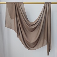 Écharpe en modal 30S unie couleur unie, hijab, foulard pour femmes musulmanes, doux, respirant, léger, châle, usage quotidien – Grande Vente