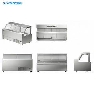 Vitrina Refrigerada Ecológica para <span class=keywords><strong>Gelato</strong></span> y Congelador Integrado para Carne Fresca con Motor de Alta Eficiencia y Alta Productividad - Product Image 5