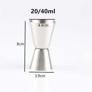 Набор бармена и набор барных инструментов с бамбуковой основой, коктейльный шейкер из нержавеющей стали, витые ложки, подарочный набор - Product Image 6