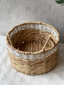 Nouveau panier de jouets en forme d'animal en jacinthe d'eau naturelle pour enfants panier de rangement multifonction décorations de pépinière - Product Image 2