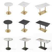 Mobilier Moderne de Restaurant : Tables et Chaises de Café, Restauration Rapide, Bar et Pub avec Piètement Métallique
