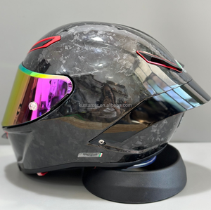 カーボンファイバー製フルフェイスヘルメット バイク オートバイ用 レース 走行用 - Product Image 6
