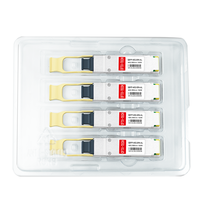 ISP penjualan langsung pabrik QSFP-40G-SR4 QSFP + 40G 850nm 100m 300m Multimode MPO-12 Transceiver optik