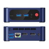 Mini PC Intel N150 a Precio de Fábrica, QUNSHI N1 8GB 16GB DDR4 SSD WiFi 5 BT4.2 Windows 11 Linux Pro, Mini Ordenador de Escritorio Compacto