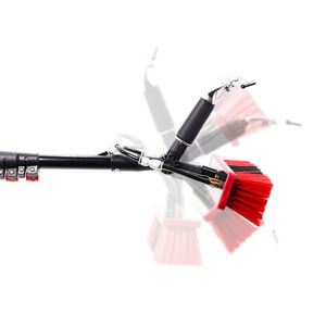 Solar Pv Panel Cleaning Rotating <b>Brush</b> Machine Telescopic Pole PP Components Waterproof Eco-Friendly Light Weight Handheld - Product Image 4