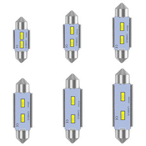 หลอดไฟอ่านหนังสือในรถยนต์แบบ LED C10W ขนาด 31 36 39 41 มม. Canbus Festoon 3570 1SMD  หลอดไฟ LED สำหรับรถยนต์ C5W 12V - Product Image 2