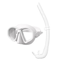 Nouveau Masque de Plongée 2026 à Faible Volume - Double Lentille en Verre Trempé, Silicone Liquide avec Tuba Pliable et Étui de Rangement