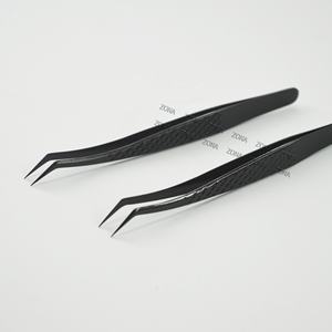Pinzas de extensiones de pestañas individuales de alta calidad al por mayor mejores proveedores de pinzas de extensiones de pestañas - Product Image 4