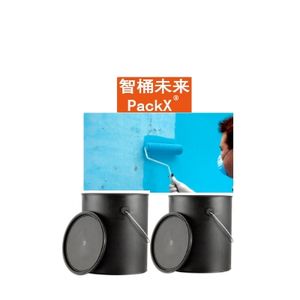 Lata de Pintura de 1 Galón, Totalmente de Plástico, Resistente a Daños, con Asa, Larga Duración, con Precio de Fábrica - Product Image 2