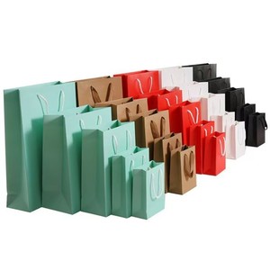 Handheld Shoes Clothing Paper Bag Offset Printing Art Paper Bag - Product Image 5