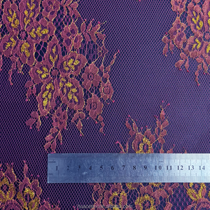 Nhà cung cấp Nhà máy phong cách mới 100% nylon thiết kế vải ren cho Ăn mặc - Product Image 6