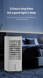 Ventilador Enfriador <span class=keywords><strong>de</strong></span> <span class=keywords><strong>Aire</strong></span> Moderno sin Aspas con Tanque <span class=keywords><strong>de</strong></span> Agua <span class=keywords><strong>de</strong></span> 9L, 3 Velocidades, Nebulización Mecánica, Portátil, Ahorro <span class=keywords><strong>de</strong></span> Energía, Temporizador - Product Image 4