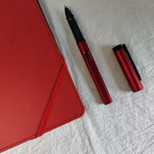 Design Custom Pen and Notepad Combination Leather <b>Notebook</b> Luxury Company Gift Personalized Men's Business Gift <b>Set</b> - Product Image 2