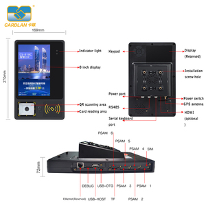 Máquina <span class=keywords><strong>de</strong></span> recibos <span class=keywords><strong>de</strong></span> autobús, <span class=keywords><strong>sistema</strong></span> <span class=keywords><strong>de</strong></span> recolección automática <span class=keywords><strong>de</strong></span> tarifas con Android, <span class=keywords><strong>para</strong></span> autobús POS/transporte público, pago sin efectivo - Product Image 2