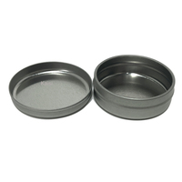 20g 47x16mm Petite boîte ronde en fer blanc pour emballage de rouge à lèvres en poudre cosmétique Boîtes métalliques