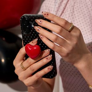 <span class=keywords><strong>Uñas</strong></span> Postizas <span class=keywords><strong>de</strong></span> Marca Privada Feel My Love Valentines, <span class=keywords><strong>Uñas</strong></span> Acrílicas Curables en 3D con Diseño <span class=keywords><strong>de</strong></span> Corazón Rojo, <span class=keywords><strong>Uñas</strong></span> a Presión - Product Image 4