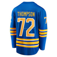 Jersey Hoki Es Buffalo Sabre Amerika Kanada Bordir Grosir # 72 Thompson # 26 Rasmus Dahlin # 91 Seragam Hoki Josh Doan