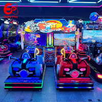 Machine de jeu d'arcade de course pour enfants, à monnayeur, avec course d'obstacles et système de collecte de pièces, pour centre commercial et centre familial