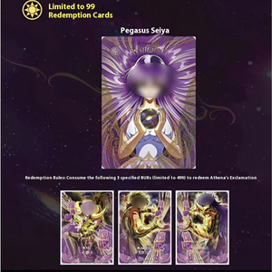 การ์ดสะสมอนิเมะเซนต์เซย่า YY Wholesale Kayou รุ่น Awakening Card Gold Saints Athena ของเล่นเด็ก กล่องสุ่ม - Product Image 2