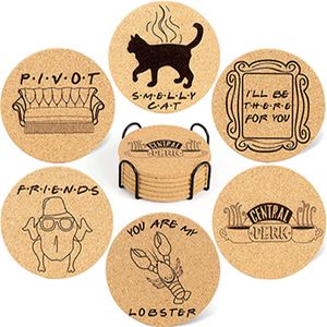 Wholesale <strong>Cork</strong> Coasters Custom Water Absorbing Coaster <strong>Cork</strong> Desk Coffee Coaster Printing Designs for Drink <strong>Cork</strong> <strong>Trivet</strong> - Product Image 3