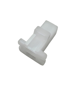 Carcasa de Conector Hembra para Motocicleta de Plástico Blanco (Tipo Serie RB) - Product Image 2