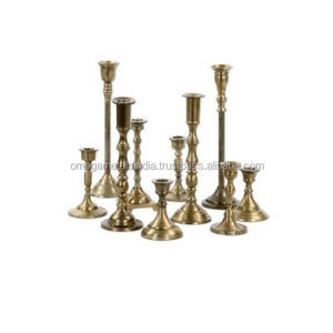 Candelabros decorativos de lujo, modernos, de lujo, para boda, dorado - Product Image 4
