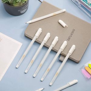 Ручки с очень тонкими точками 0,8 мм, гелевые ручки, набор белых гелевых ручек для рисования черной бумаги, эскизов, иллюстраций, изготовления карт - Product Image 4