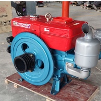 Moteur diesel monocylindre refroidi par eau ZS1100 25 CV, puissance mécanique, norme d'émission zéro, haute qualité, export transfrontalier