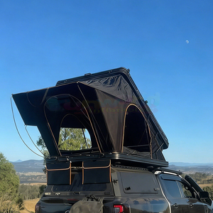Tente de toit rigide pour 4 personnes, imperméable, pour l'extérieur, pour l'été, pour 4x4, camping tout-terrain, pliable - Product Image 4