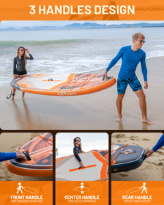 Tùy chỉnh OEM 11'6 ''* 35'' ổn định Inflatable sup thả khâu đứng lên tàu chèo đứng lên lướt sóng paddleboard ván lướt sóng - Product Image 5