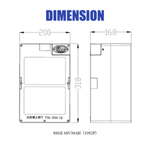 Batterie au lithium 60V30AH de haute qualité à longue durée de vie pour véhicule à <span class=keywords><strong>3</strong></span> roues, conception étanche, faible résistance interne, 1200 cycles, IP55 - Product Image 5