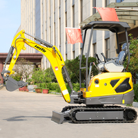 Envío Gratis, Mini Excavadora de 2 Toneladas, Mini Excavadora con Certificación CE y EPA, Motor Kubota, Excavadora al por Mayor de 1.8 y 2 Toneladas, Precio de Marca en Venta