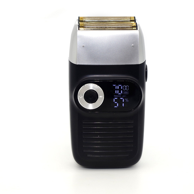Men's Durable Rechargeable Electric Foil Shaver with Twin Blade for Body & Beard Trimming Household & Hotel Use