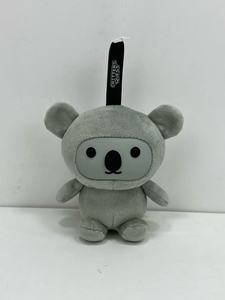 Custom Plush Animal Keychain/Plush Keychain with Vinyl or Plastic or PVC Face/ Plush <strong>Cow</strong>/ Bear/Pig/Duck/<strong>Blink</strong> box - Product Image 3