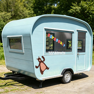 Wholesale Mobile Juice Trucks Cafe Coffee Shop Snack Bar Restaurant Concession Container Food <b>Trailer</b> - Product Image 3