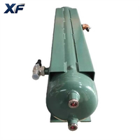 Réservoir de liquide réfrigérant horizontal XF, type coque et tubes, pour entreposage frigorifique