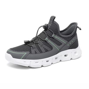 Summer Thick Soled Breathable Mesh <b>Waterproof</b> Fashion Trend Outdoor Casual Walking <b>Shoes</b> Anti Slip - Product Image 2