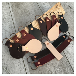 Porte-clés en cuir du fabricant Porte-clés en métal tendance avec couleur maximale et design maximal avec logo personnalisé - Product Image 1