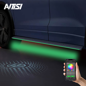 Estribos Laterales LED OEM ANTISI para Auto, Estribos Originales de Aluminio para SUV, para VW Volkswagen <span class=keywords><strong>Tiguan</strong></span> R Line - Product Image 1