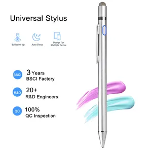 Universal Writing And Painting Rechargeable Tablet Stylus Pencil For Android Samsung Galaxy Note 8 Touch Pens