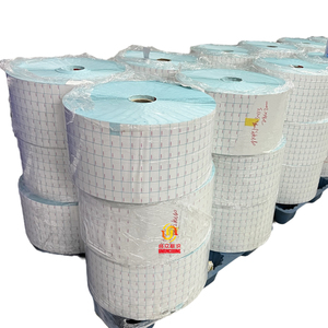 Etiqueta Autoadhesiva Térmica Directa en Rollo <span class=keywords><strong>Jumbo</strong></span>, Pegamento Termofusible/Refrigerable/Removible, Colores Blanco/Amarillo/Azul, Papel Glassine de Grado Alimenticio - Product Image 4